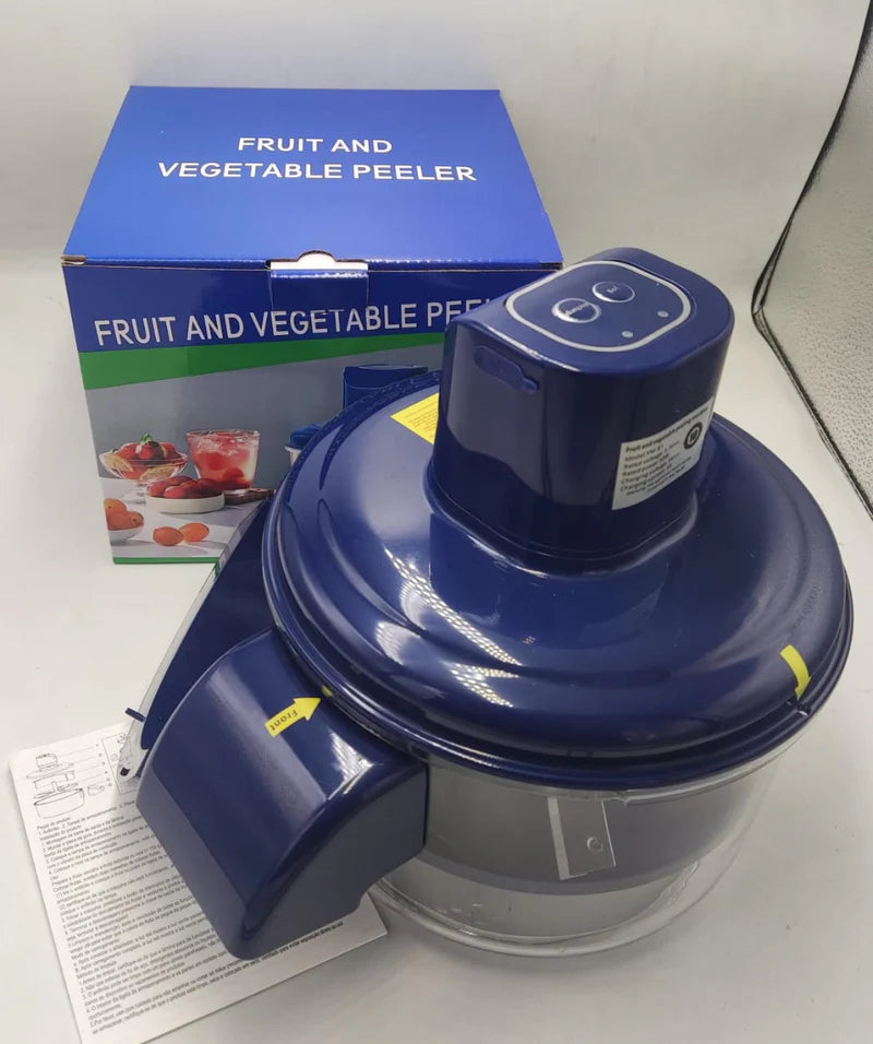 Premium Multi-Function Fruit & Vegetable Peeler with Transparent Collection Bowl